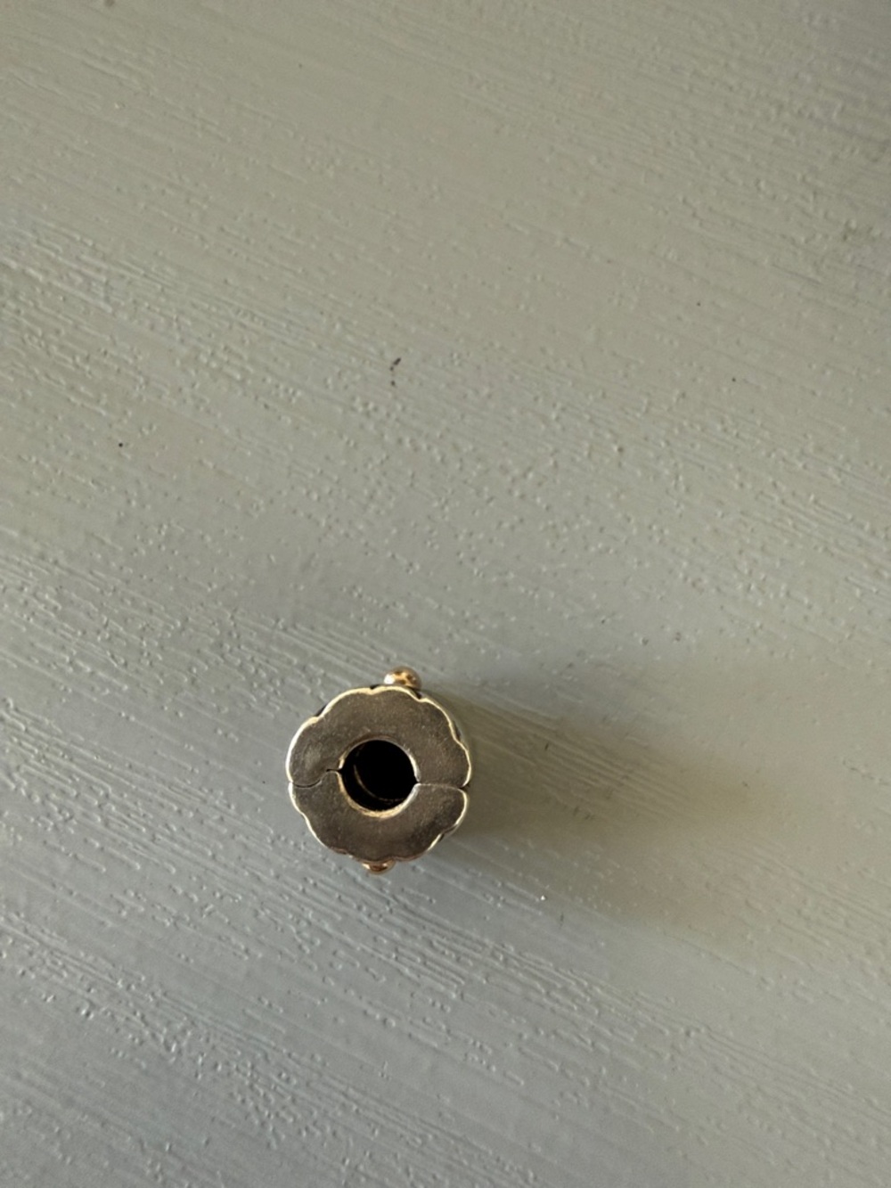 Pandora Sunburst Clip Charm Retired Sterling Silver & 14k Gold Accents - Picture 5 of 7